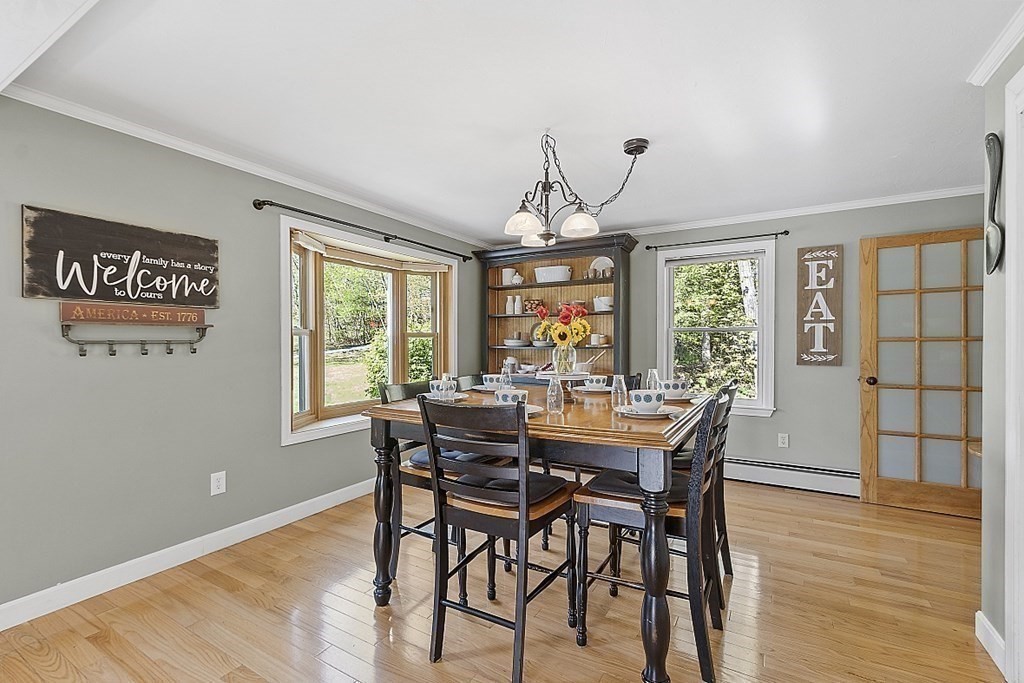 264 Hackett Hill Road Hooksett, NH 03106 - Photo 6 of 41 a view of a dining room with furniture window and wooden floor