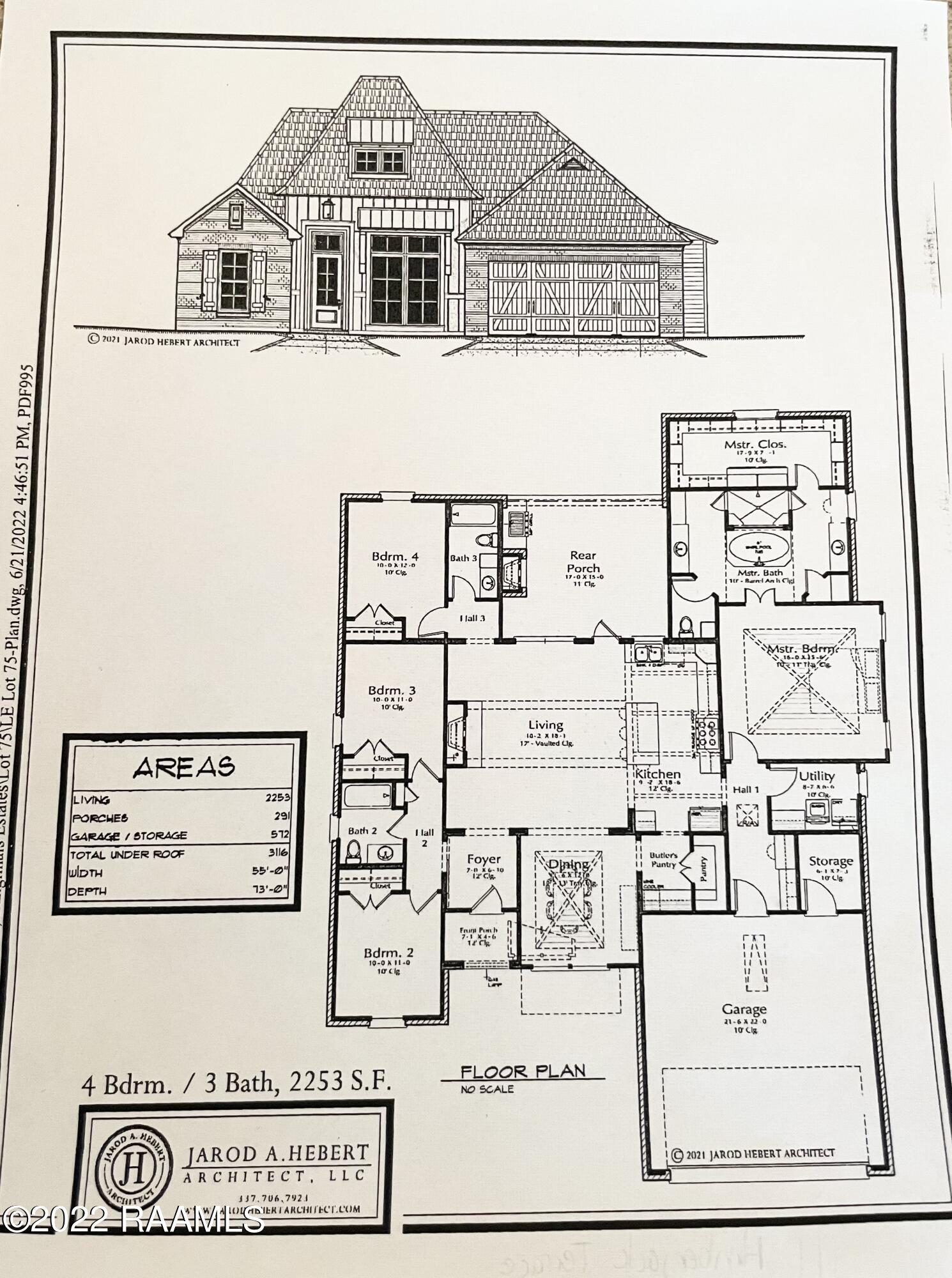 111 Amberjack Terrace Youngsville, LA 70592 - Photo 25 of 25 Floor Plan