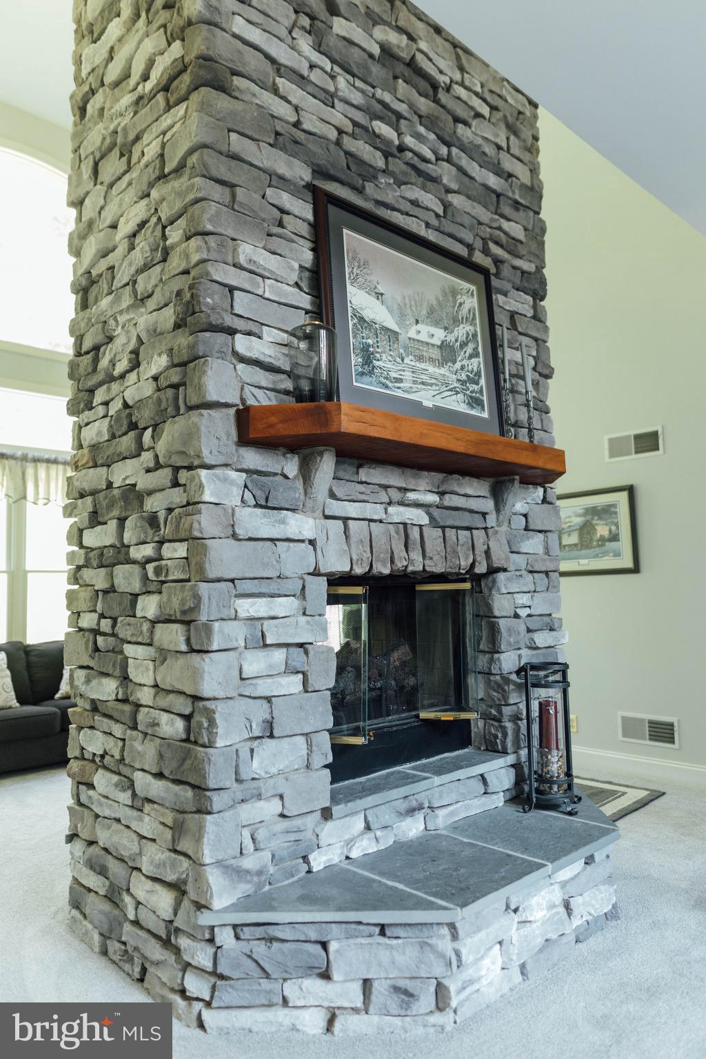 7 Slitting Mill Road Glen Mills, PA 19342 - Photo 11 of 54 Fireplace Living Room Side