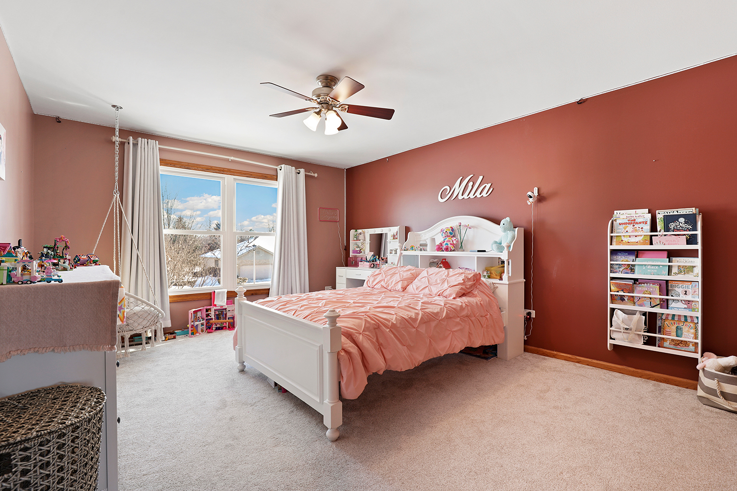 14710 Heathcliff Road Homer Glen, IL 60491 - Photo 17 of 27 a bedroom with a bed and a window