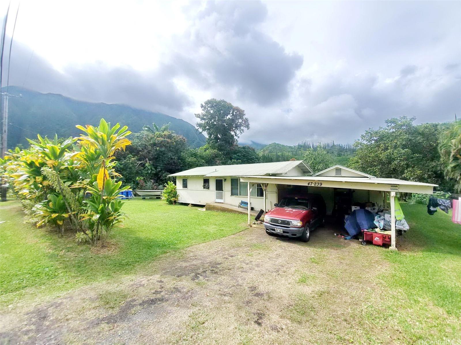Main House built in 1969 with 2 car carport and storage closet