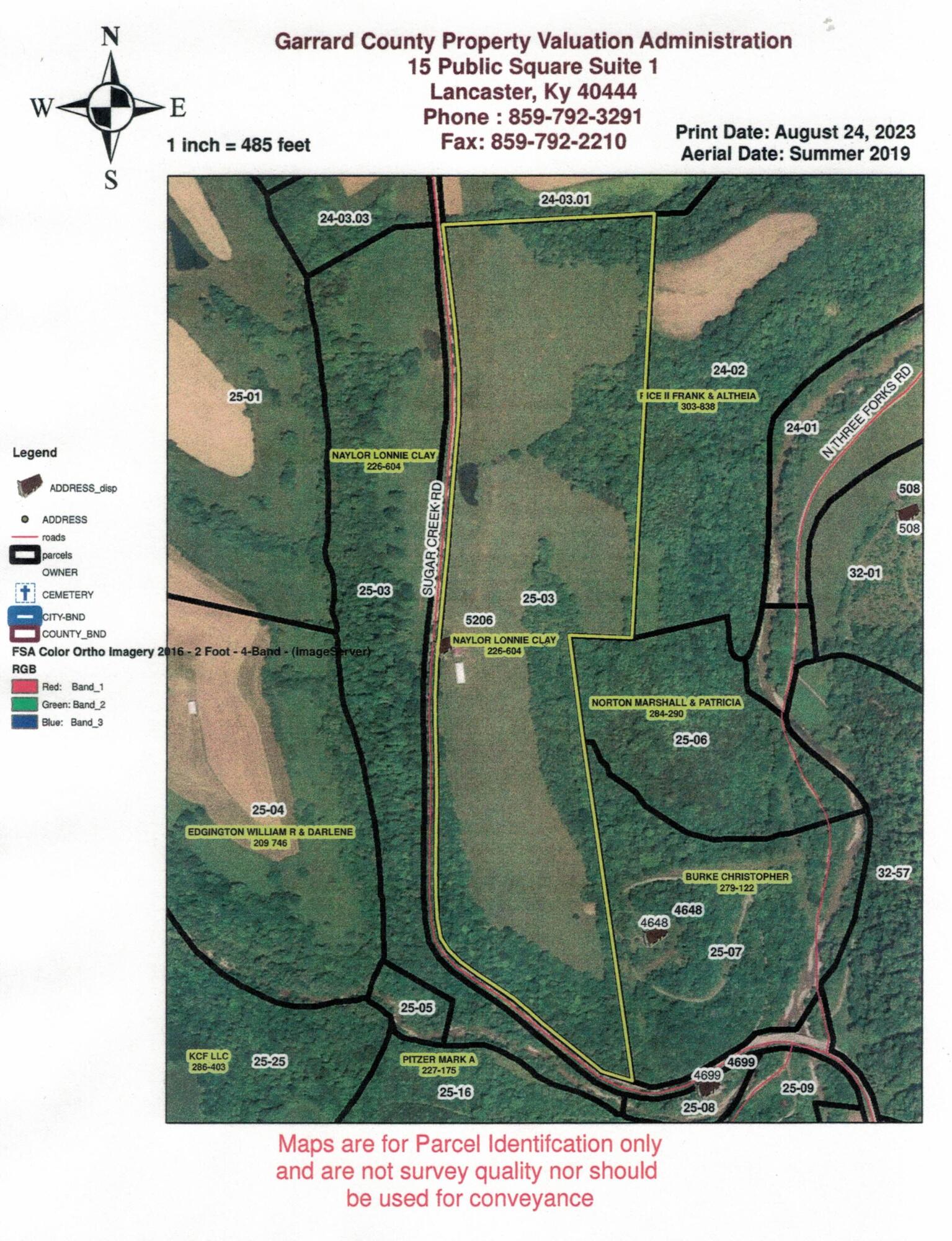 1 Sugar Creek Road Lancaster, KY 40444 - Photo 36 of 36 Aerial
