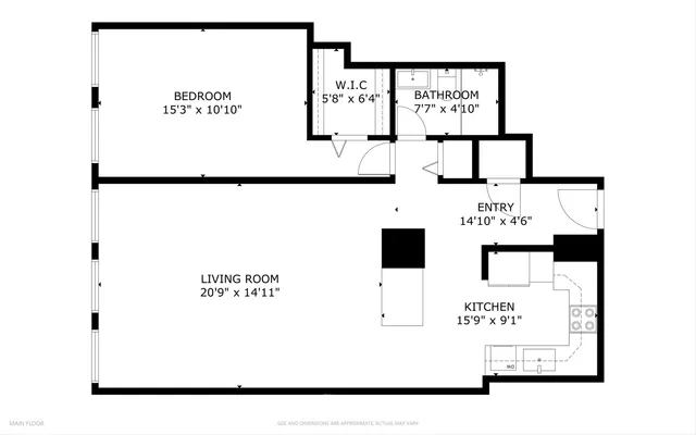 $275,000 | 260 East Chestnut Street, Unit 2107, Chicago, IL 60611