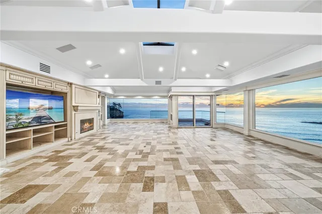 a very nice looking room with a large window