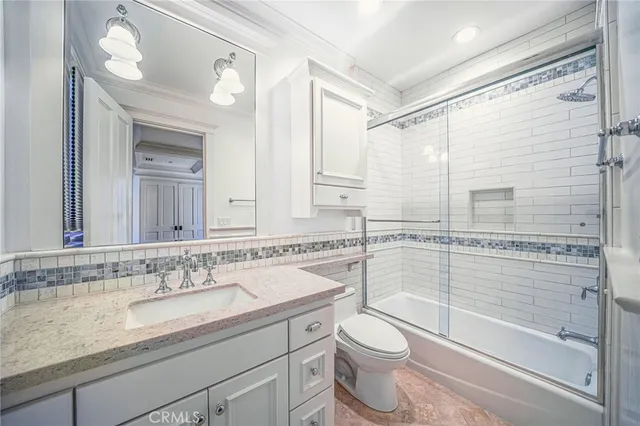 a view of a lake with a beach