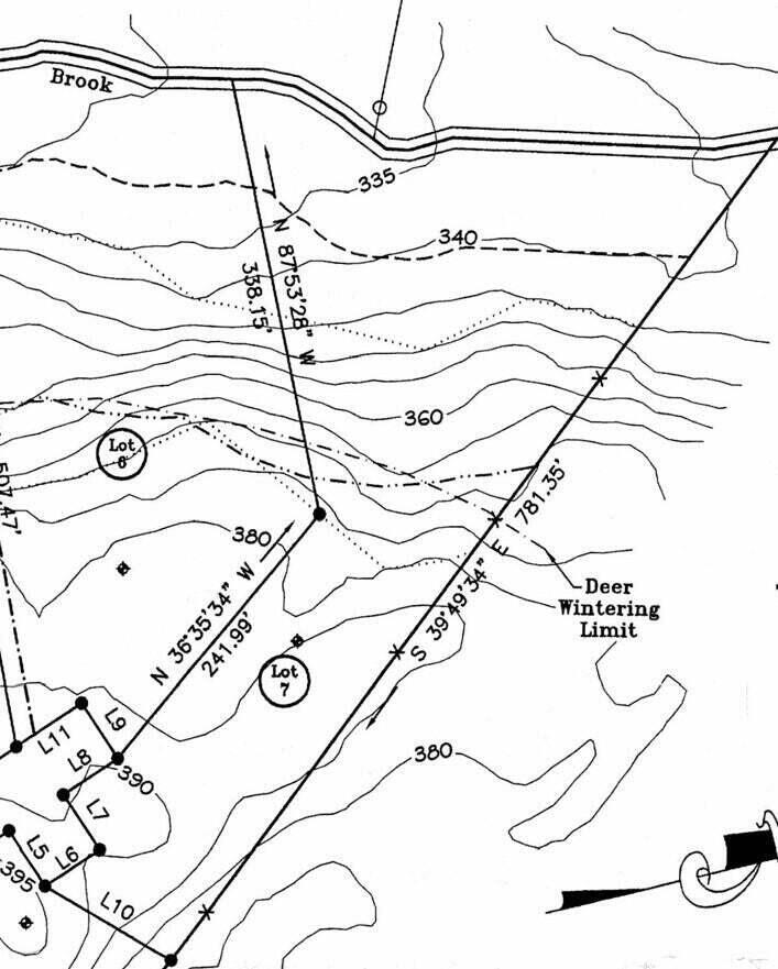 Lot #7 Pine Hill Road Palermo, ME 04354 - Photo 3 of 6 Lot 7 Palermo survey