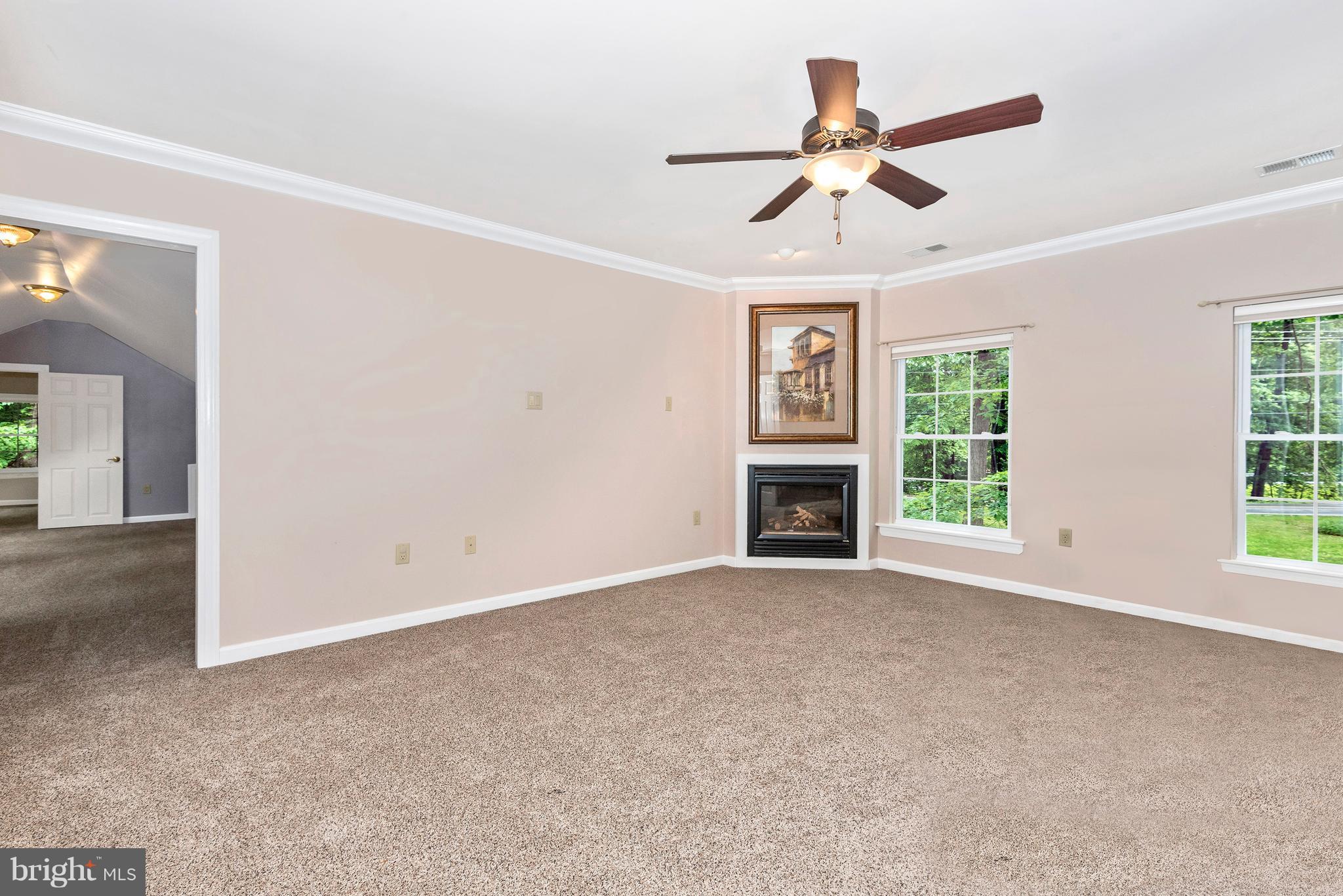 14435 Unionville Road Mount Airy, MD 21771 - Photo 21 of 28 an empty room with fireplace and windows