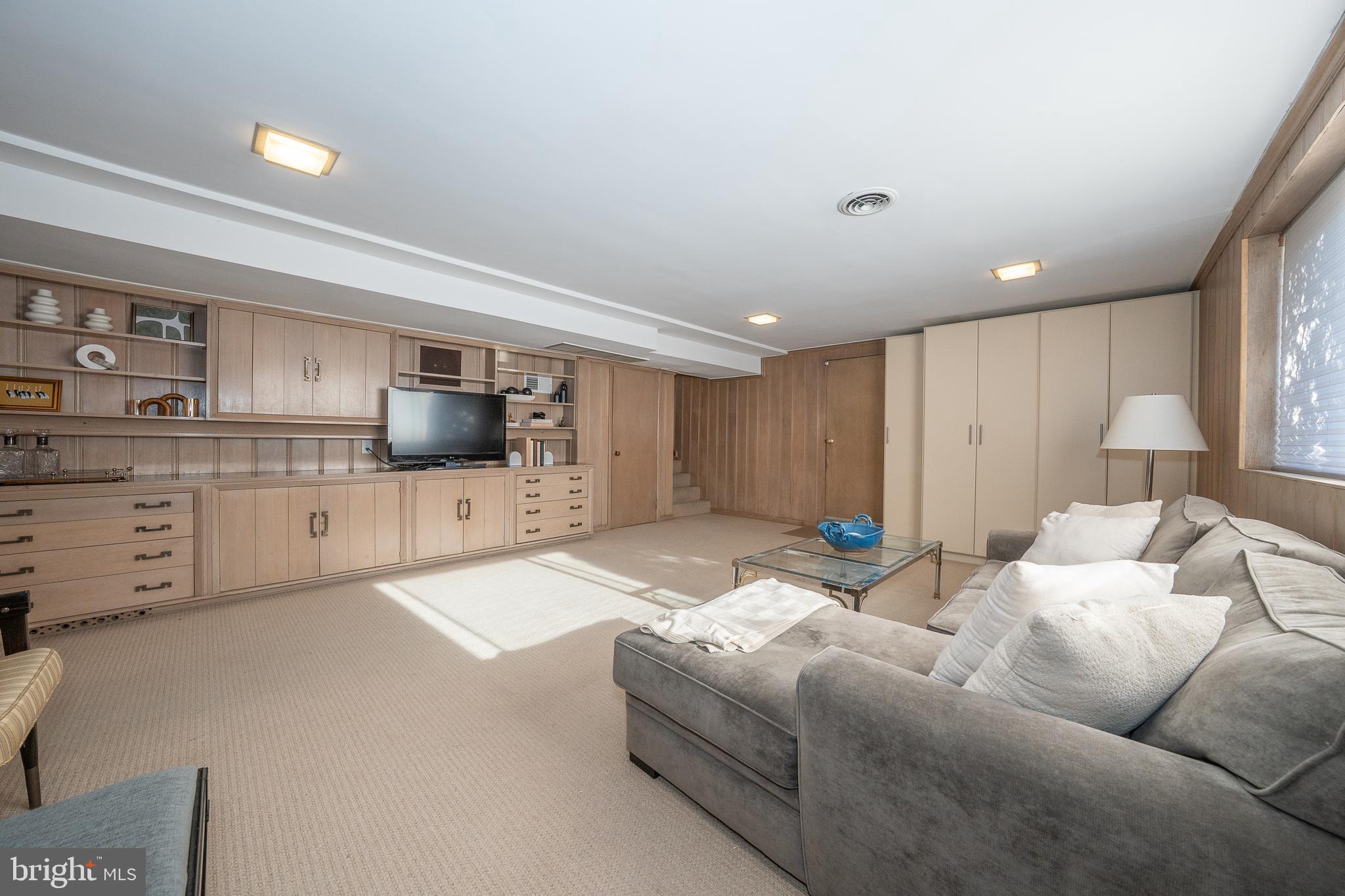 528 Wynlyn Road Wynnewood, PA 19096 - Photo 26 of 33 Lower Level Den (grade- level)