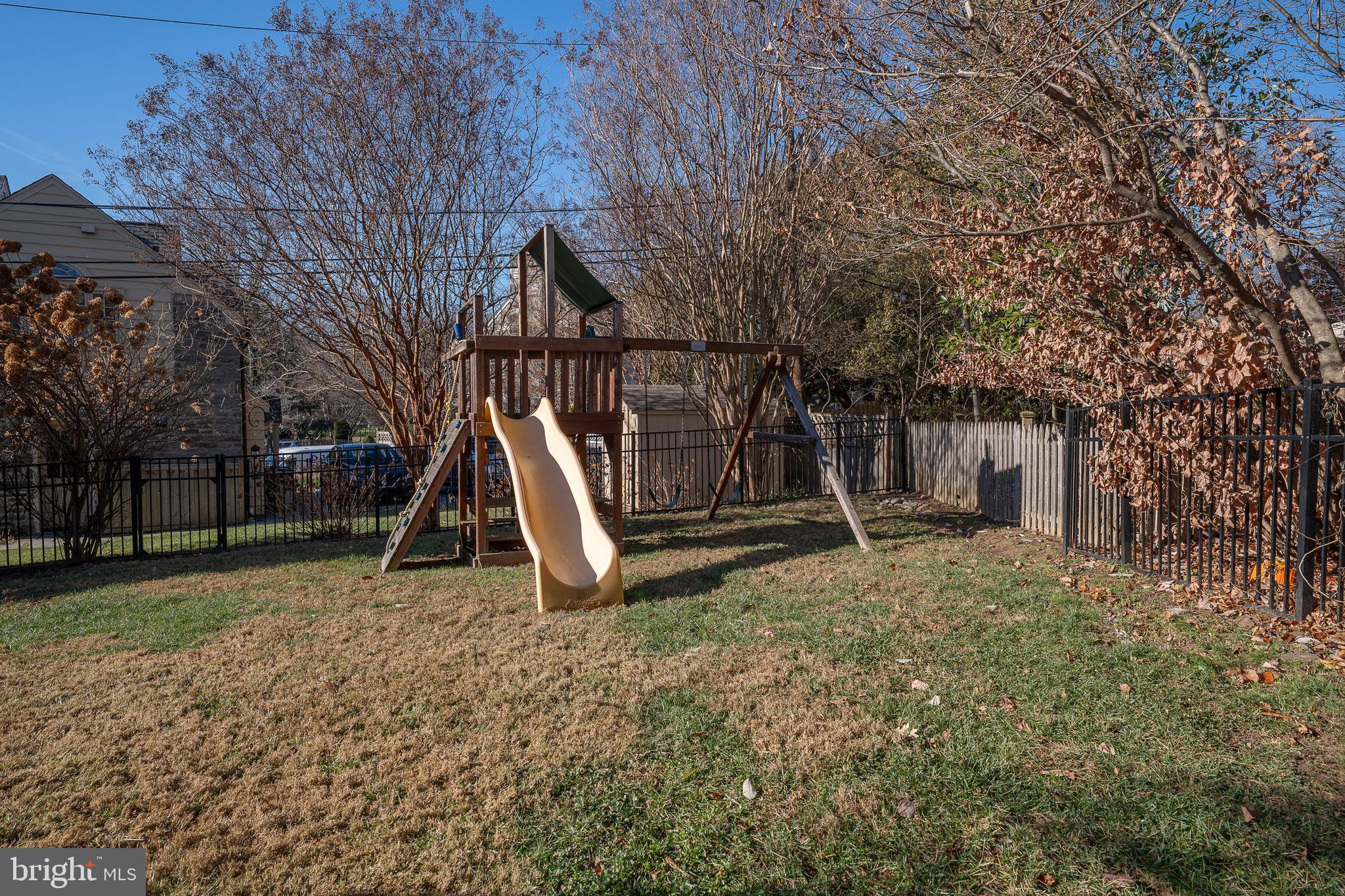 528 Wynlyn Road Wynnewood, PA 19096 - Photo 33 of 33 Rear Yard/Swingset