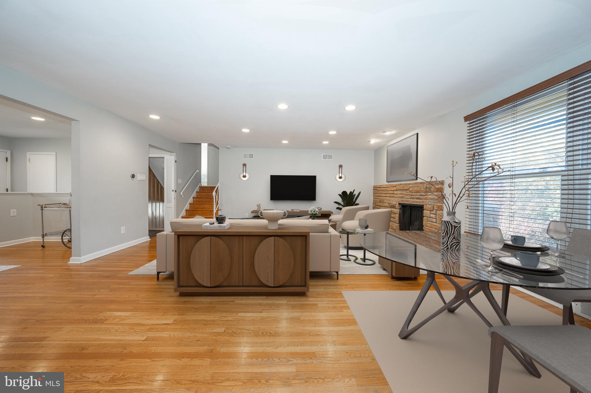 528 Wynlyn Road Wynnewood, PA 19096 - Photo 6 of 33 Virtually staged formal living room