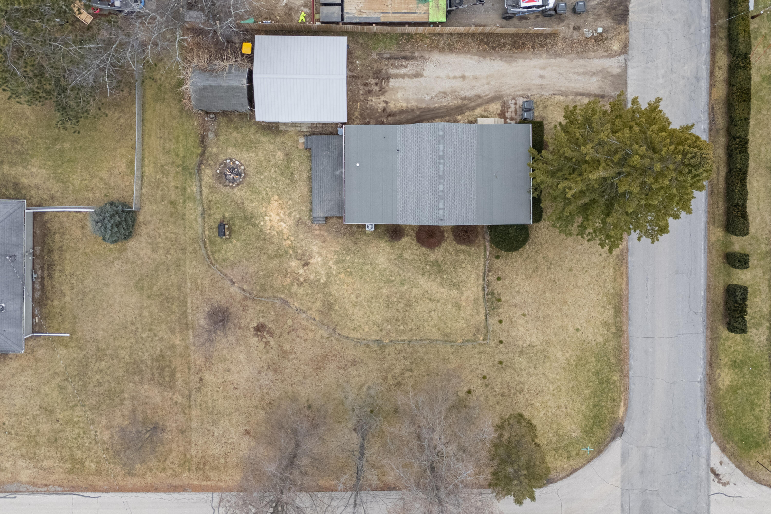 N1340 Cedar Road Bloomfield, WI 53128 - Photo 12 of 14 Aerial View