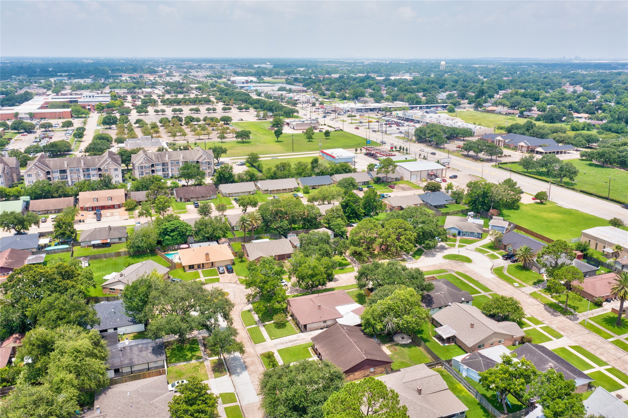 8406 Beechaven Road La Porte, TX 77571 - Photo 27 of 27 neighborhood Aerial View