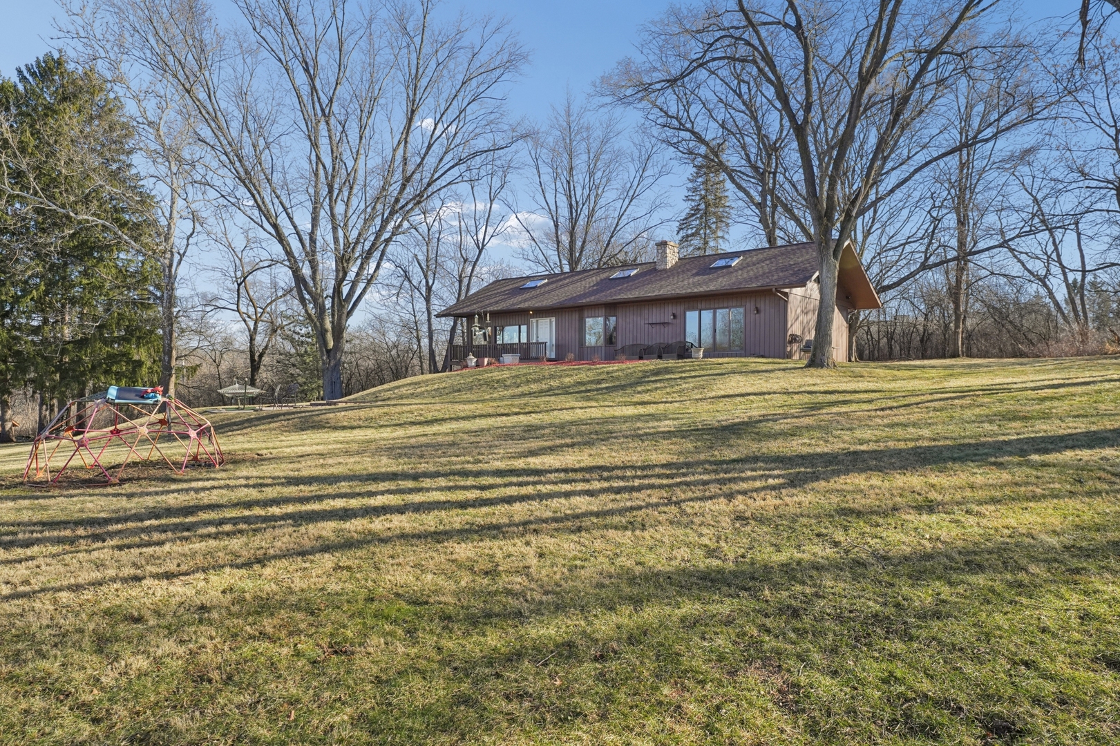 120 Old Barrington Road North Barrington, IL 60010 - Photo 27 of 31 a front view of a house with a trees