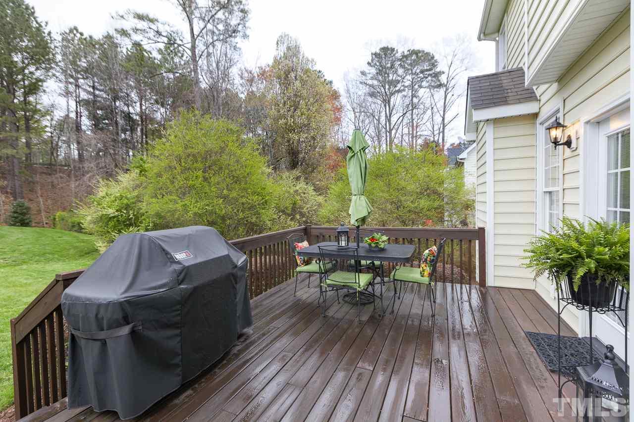 3416 Savan Court Raleigh, NC 27613 - Photo 8 of 16 Large deck perfect for entertaining!