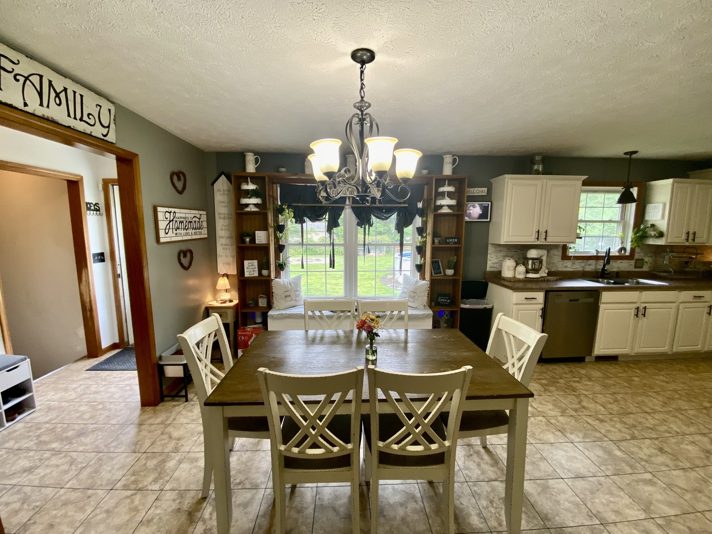 7645 Noltings Road Centralia, IL 62801 - Photo 7 of 18 a view of a dining room with furniture and window