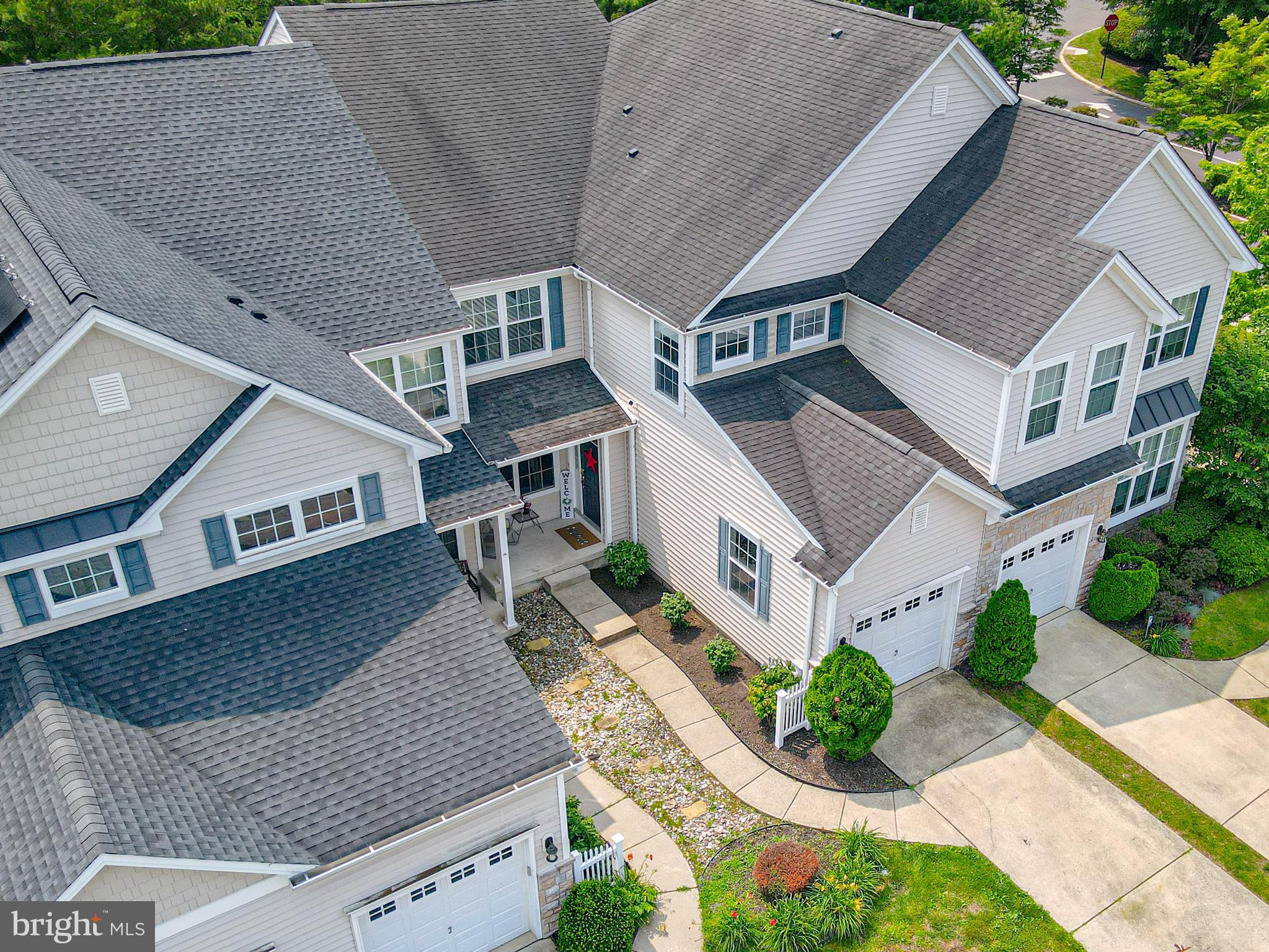 4 Compass Circle Mount Laurel, NJ 08054 - Photo 2 of 48 an aerial view of a house with a yard