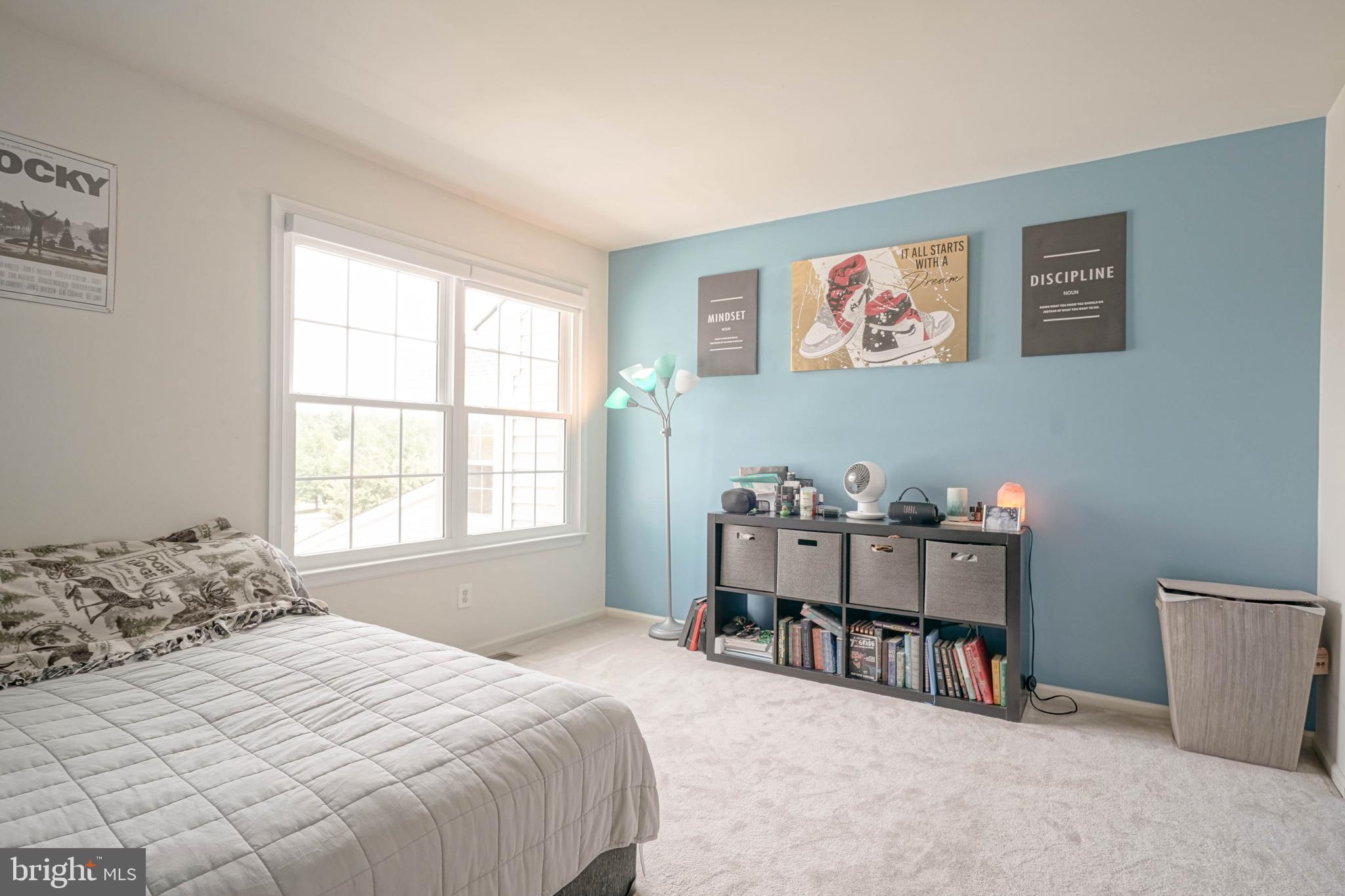 4 Compass Circle Mount Laurel, NJ 08054 - Photo 21 of 48 a bedroom with furniture and a large window
