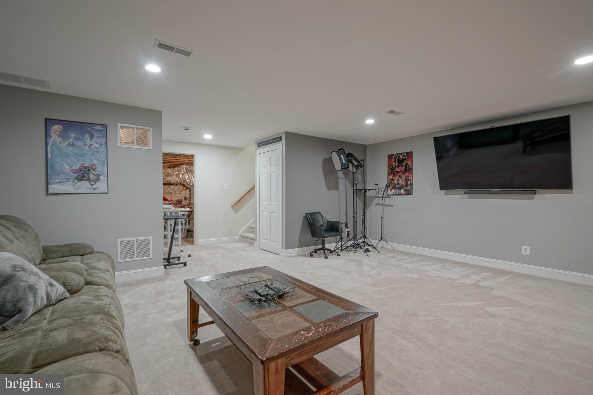 4 Compass Circle Mount Laurel, NJ 08054 - Photo 38 of 48 a living room with furniture and a flat screen tv