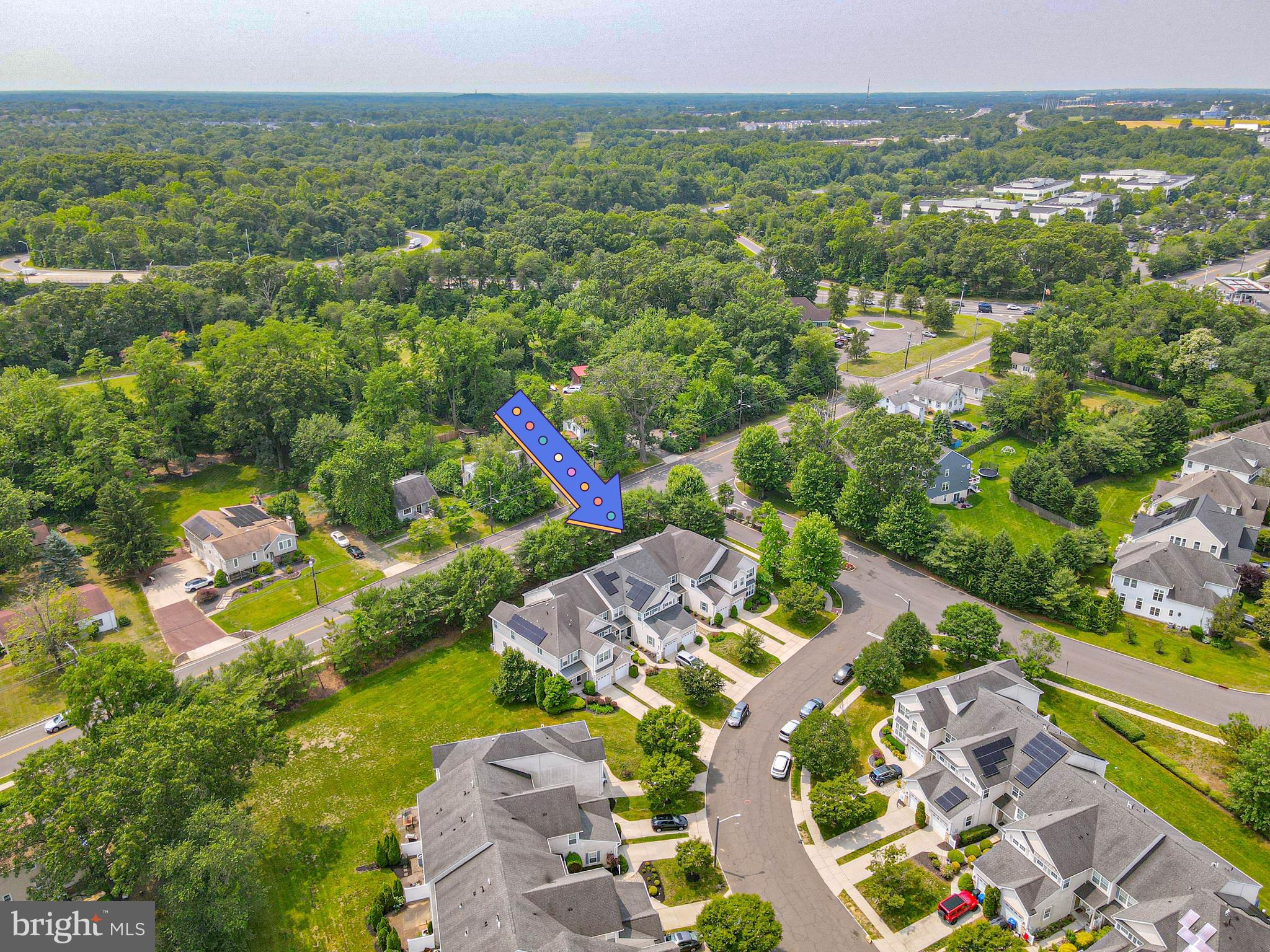 4 Compass Circle Mount Laurel, NJ 08054 - Photo 48 of 48 a view of a city with ocean view