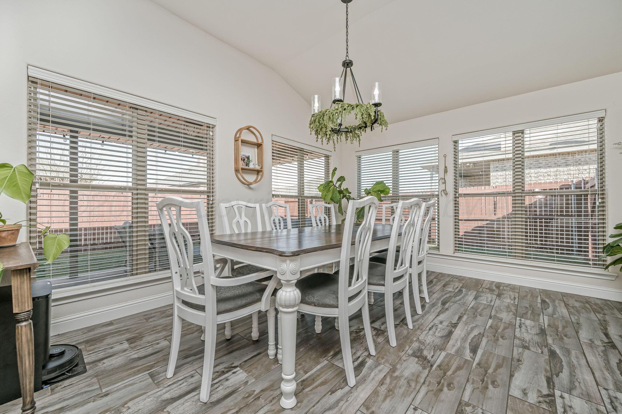 7302 Sinclair Street Amarillo, TX 79119 - Photo 9 of 21 Dining Room, New Light Fixture