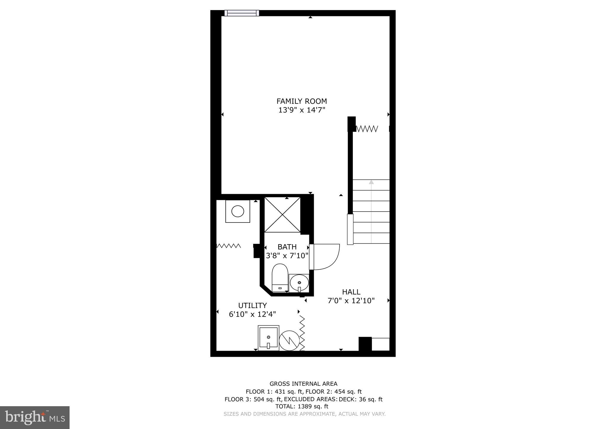 8333 Brookvale Court Springfield, VA 22153 - Photo 43 of 46 Floor Plan 1