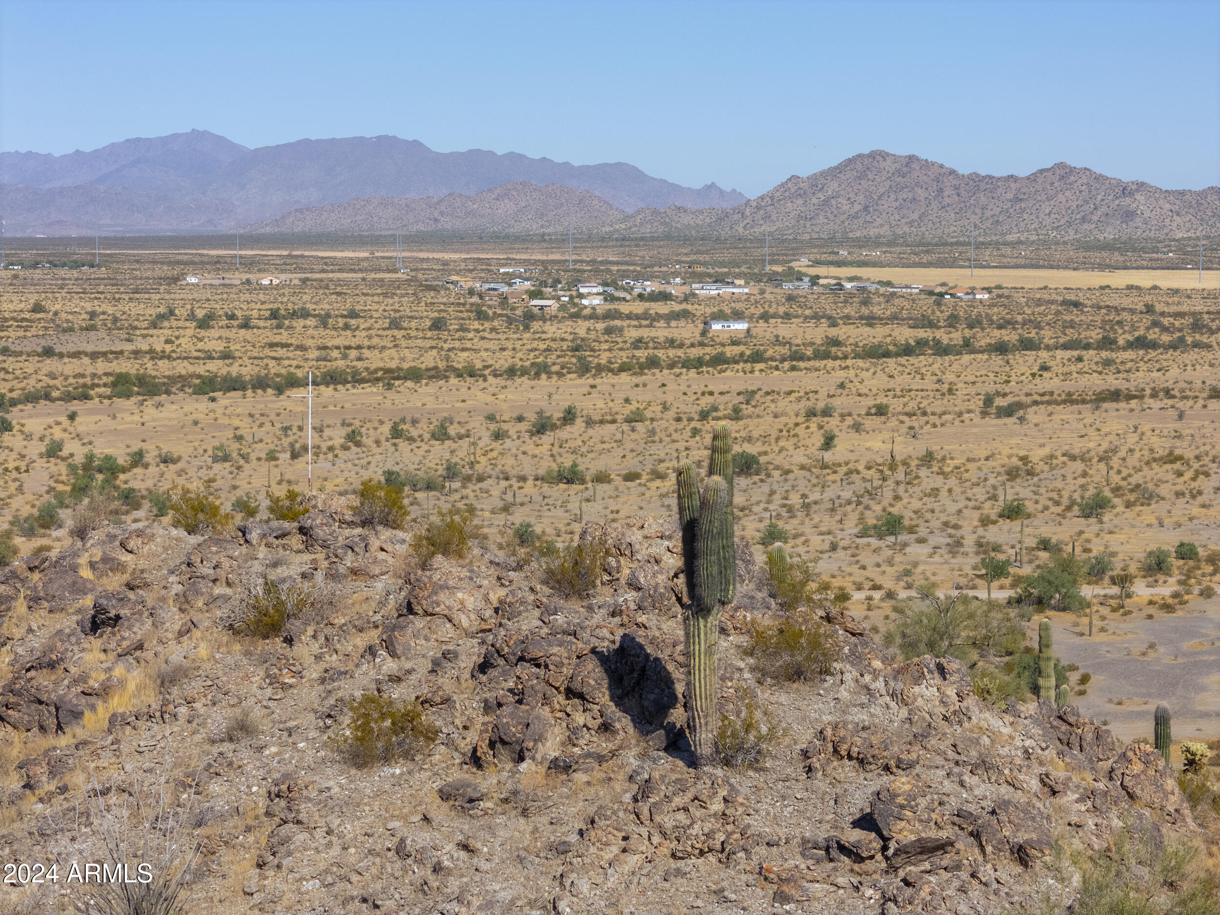 0 West Hilldale Road, Unit 7 Maricopa, AZ 85139 - Photo 14 of 24 a view of an outdoor space and mountain view