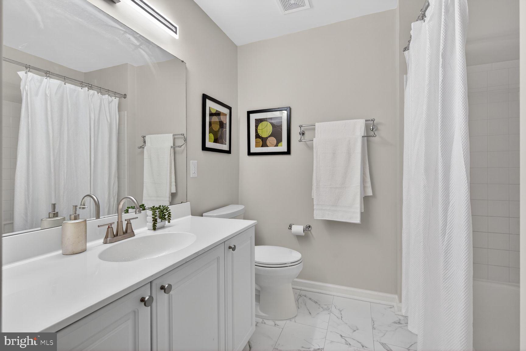 1343 Argall Place Alexandria, VA 22314 - Photo 20 of 35 Updated hall bathroom