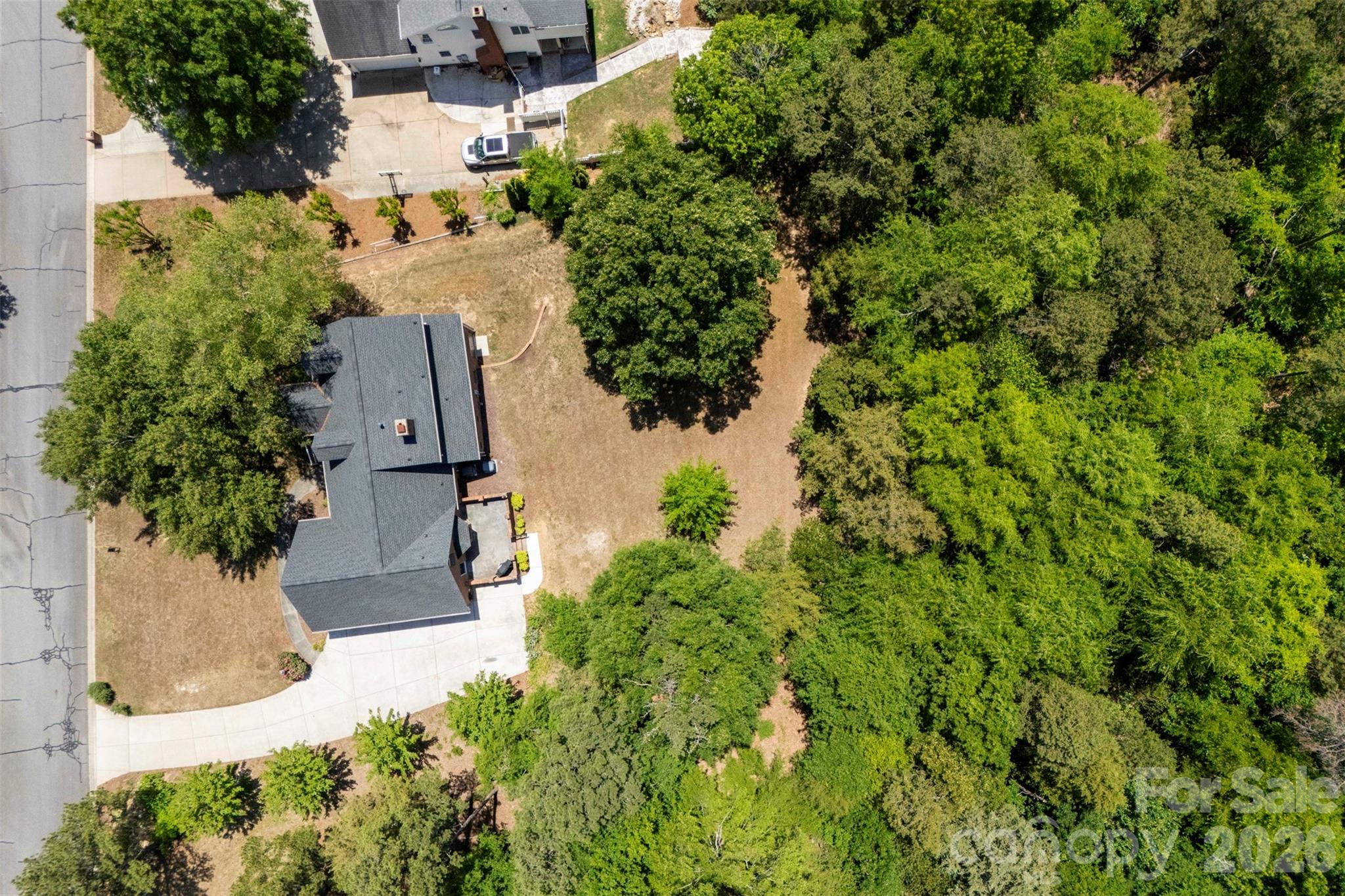 813 Rothmoor Drive Northeast Concord, NC 28025 - Photo 31 of 35 an aerial view of a house with yard