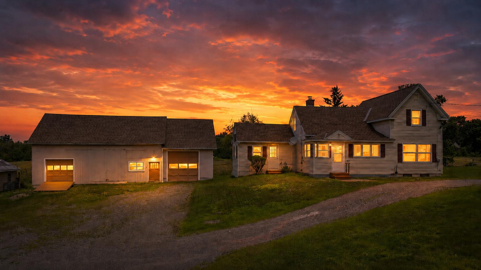 232 Wharff Road Guilford, ME 04443 - Photo 36 of 65 Sunset Photo