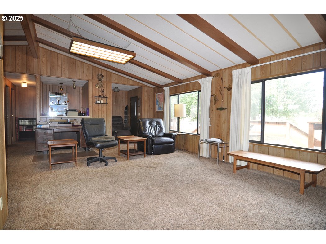 18385 South Springwater Road Estacada, OR 97023 - Photo 10 of 22 a living room with furniture and a large window