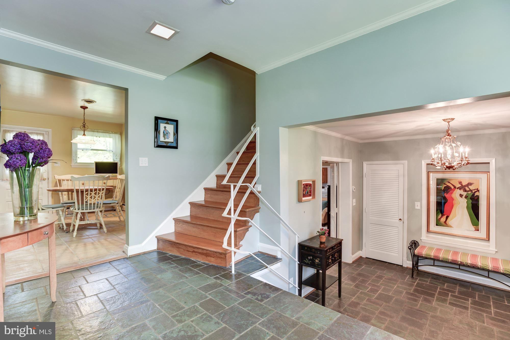28 Millstone Road Randallstown, MD 21133 - Photo 4 of 45 Foyer | Slate Flooring