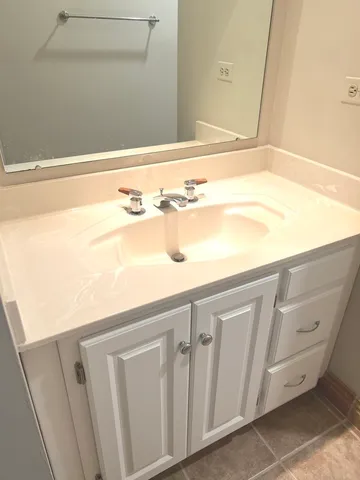 a close view of a sink