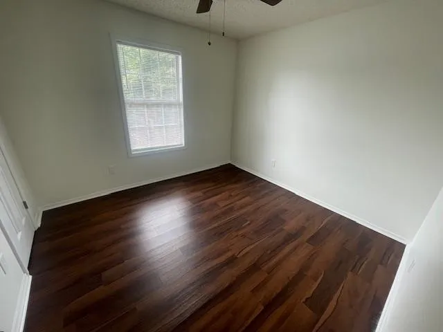 wooden floor in an empty room