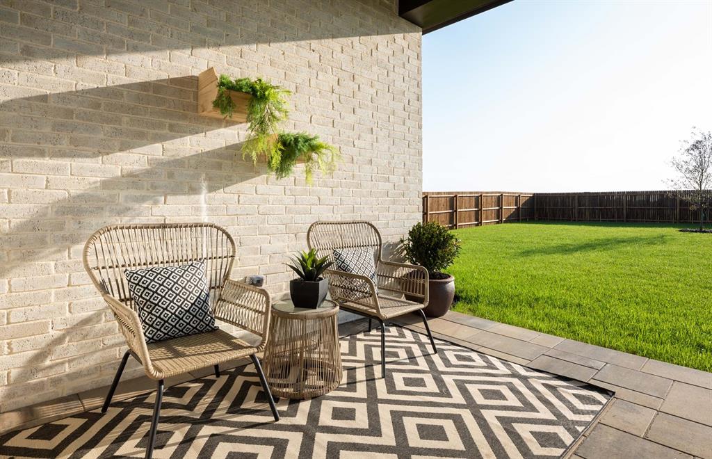 1222 Abbeygreen Road Forney, TX 75126 - Photo 29 of 29 a view of a chairs and table on the patio