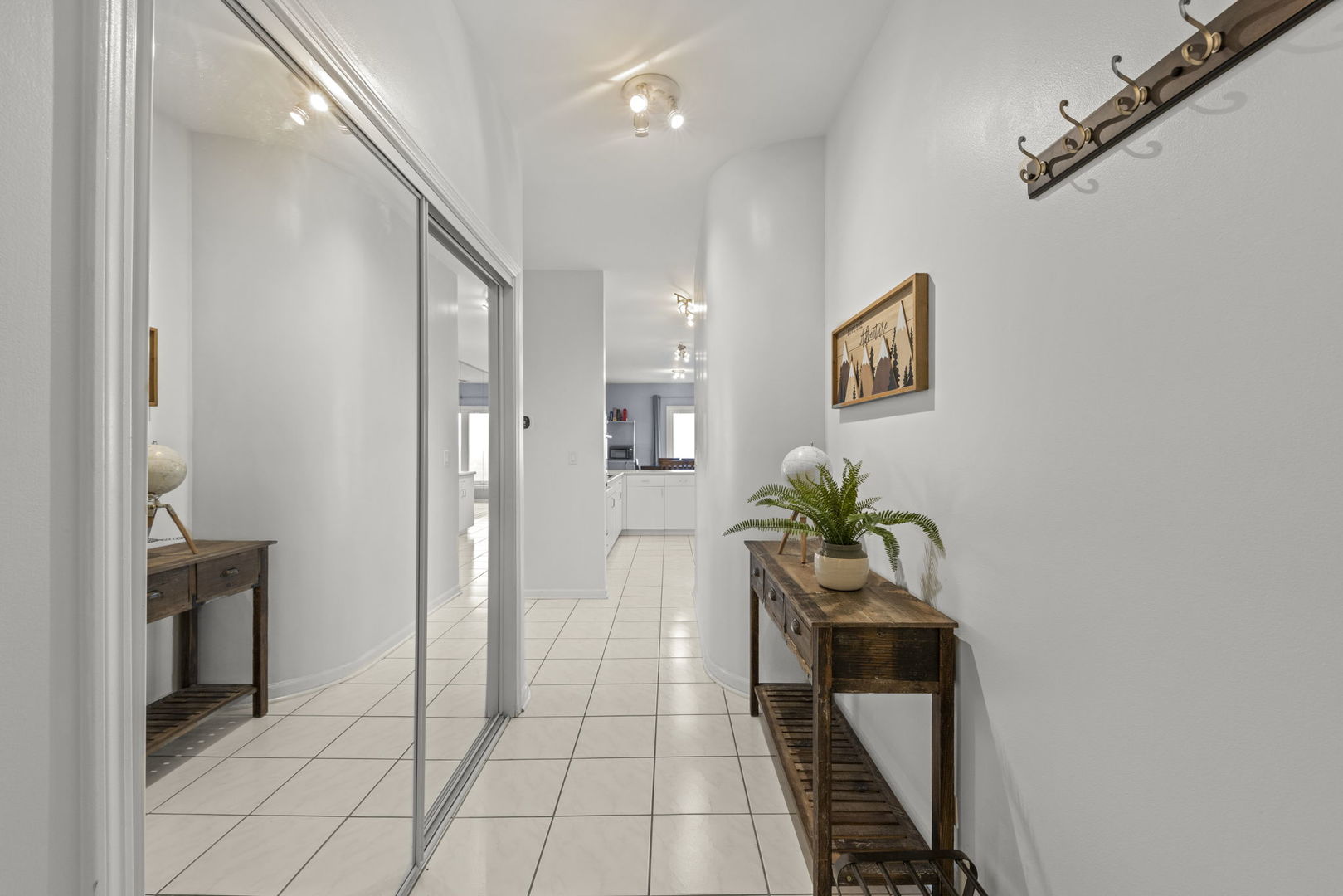 1 Renaissance Place, Unit PH2 Palatine, IL 60067 - Photo 3 of 23 a hallway with painting and a potted plant