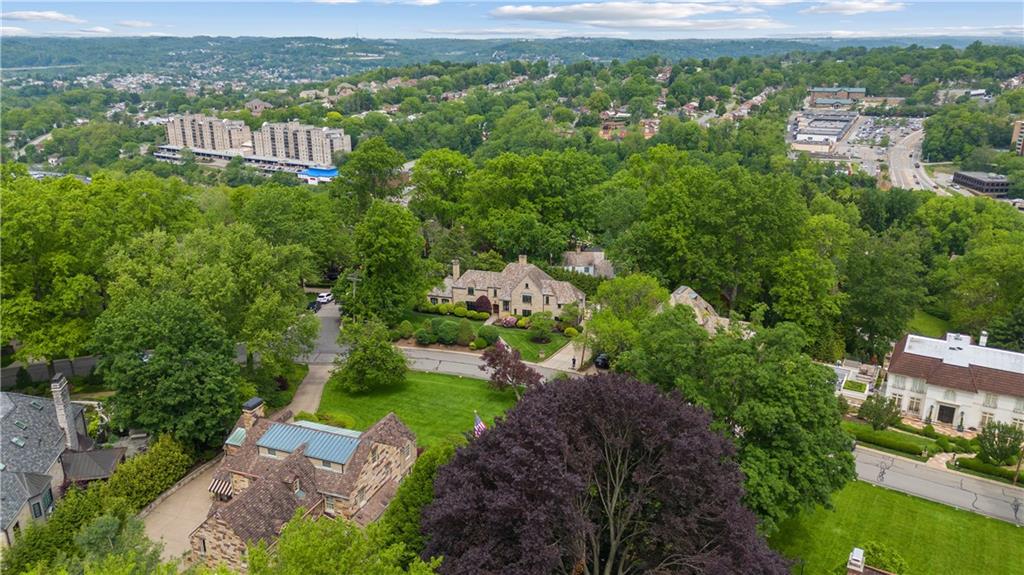 840 Osage Road Pittsburgh, PA 15243 - Photo 43 of 47 a view of a city with lush green forest