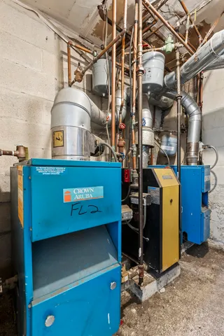a view of storage and utility room