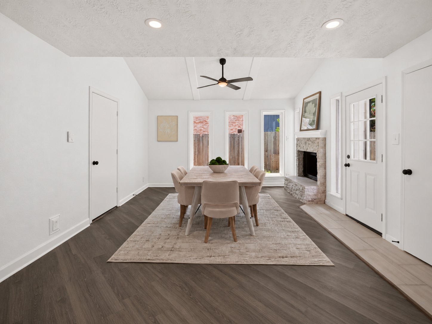8002 Lichen Lane Spring, TX 77379 - Photo 17 of 47 The dining room is open to the kitchen and living area, making entertainment easy!