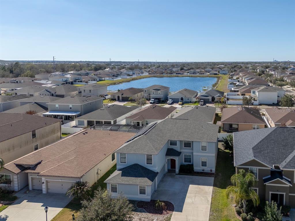 13939 Felix Will Road Riverview, FL 33579 - Photo 38 of 47 an aerial view of a house with a lot of residential houses