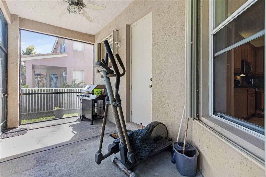 4611 Southwest 131st Terrace Miramar, FL 33027 - Photo 43 of 66 a view of a room with gym equipment
