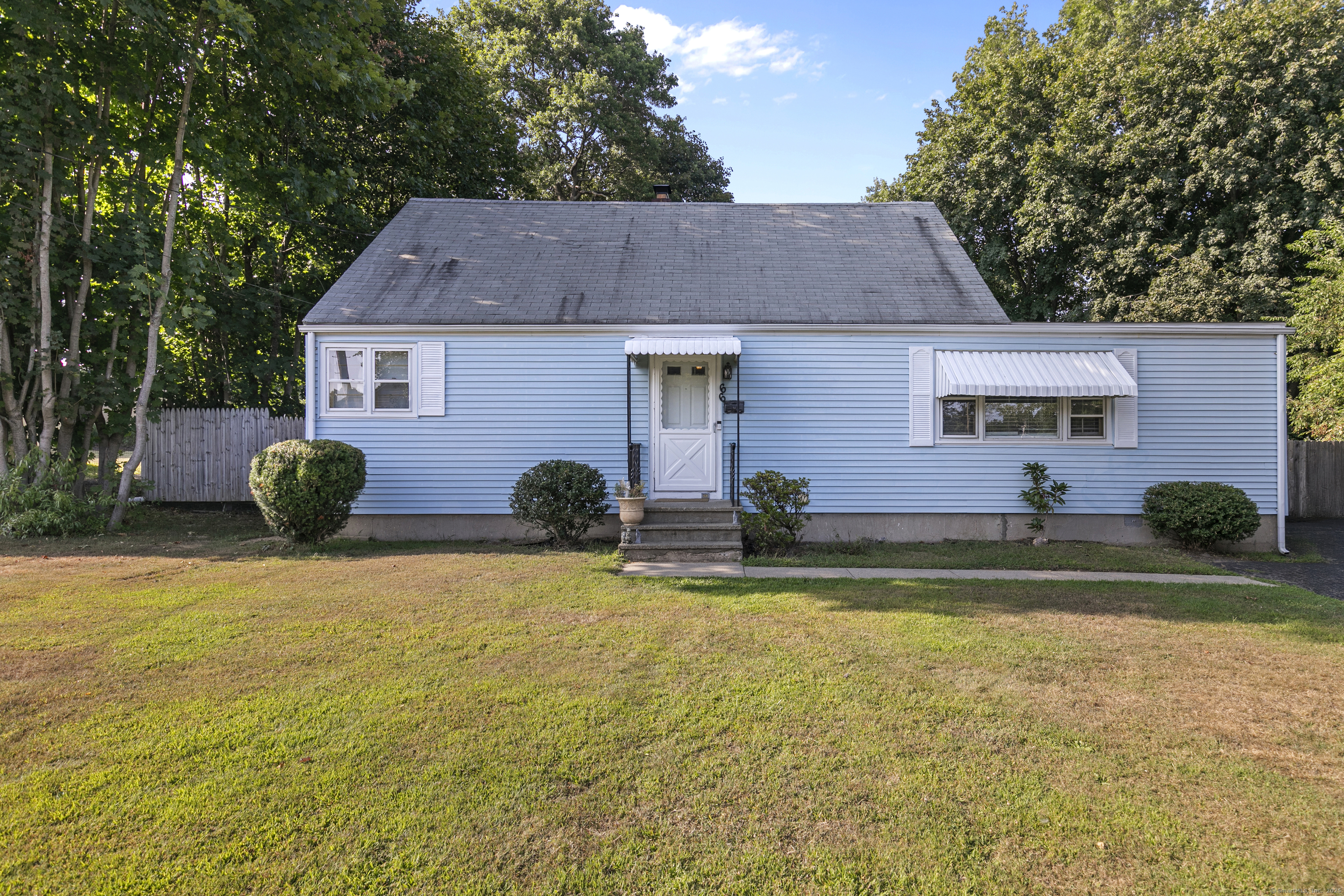 66 Loftus Circle Trumbull, CT 06611 - Photo 1 of 40 a view of a house with backyard and swimming pool