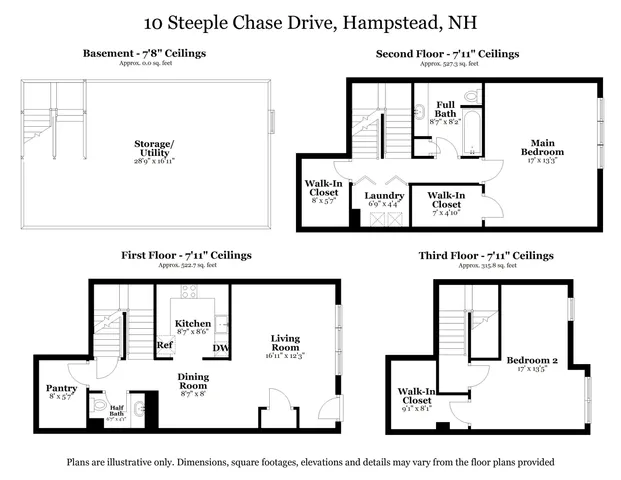 $2,700 | 10 Steeple Chase Drive, Hampstead, NH 03841