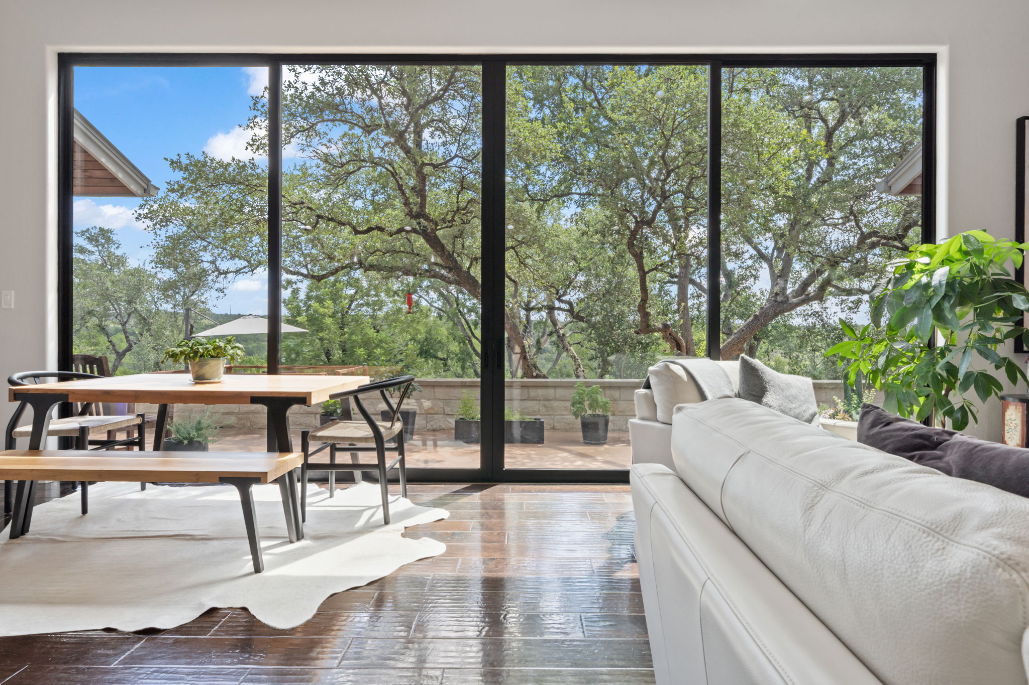 172 Bluff Trail Dripping Springs, TX 78620 - Photo 3 of 40 a living room with furniture and a large window