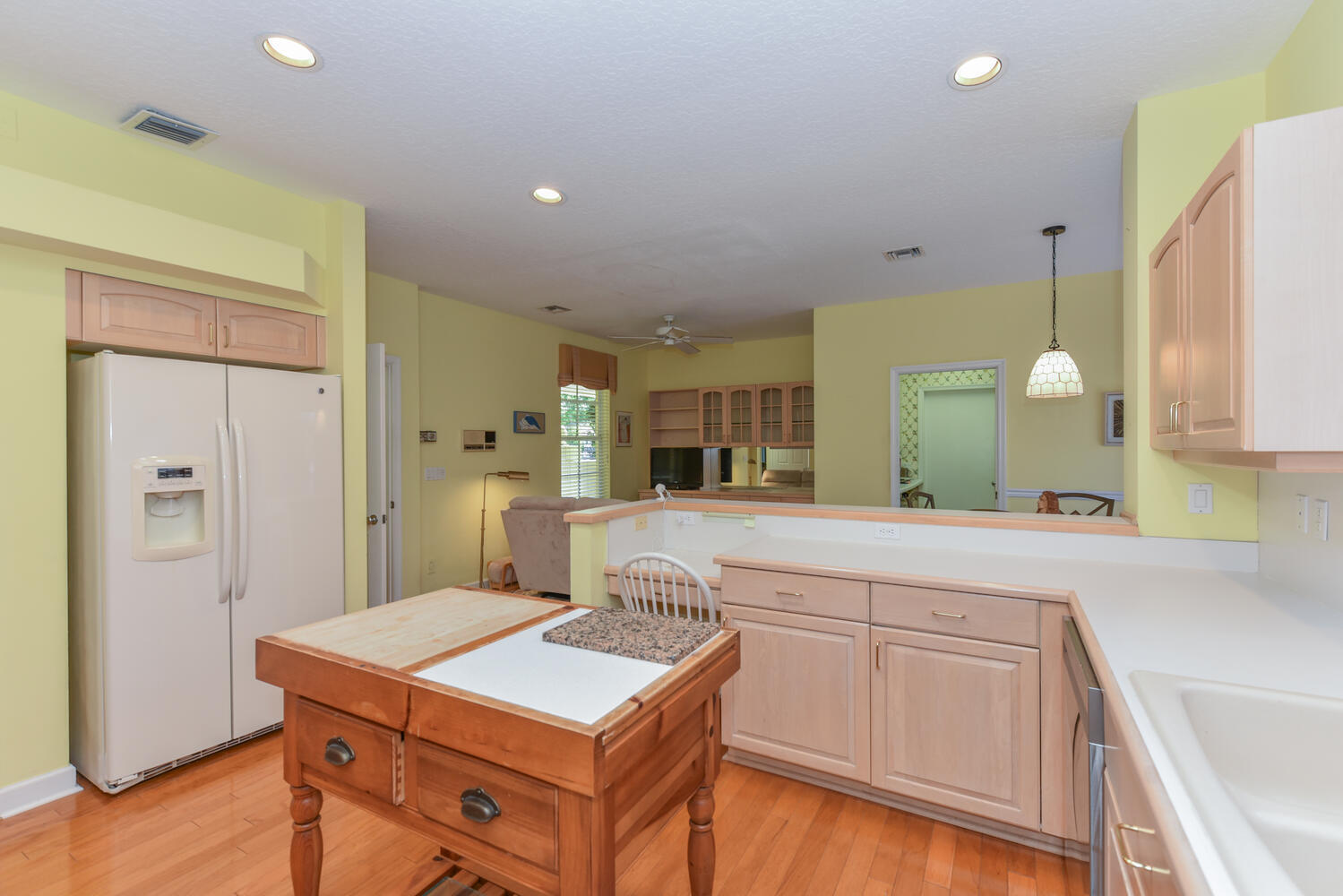 3510 Southeast Cambridge Drive Stuart, FL 34997 - Photo 16 of 54 a bathroom with a sink a large mirror and a shower