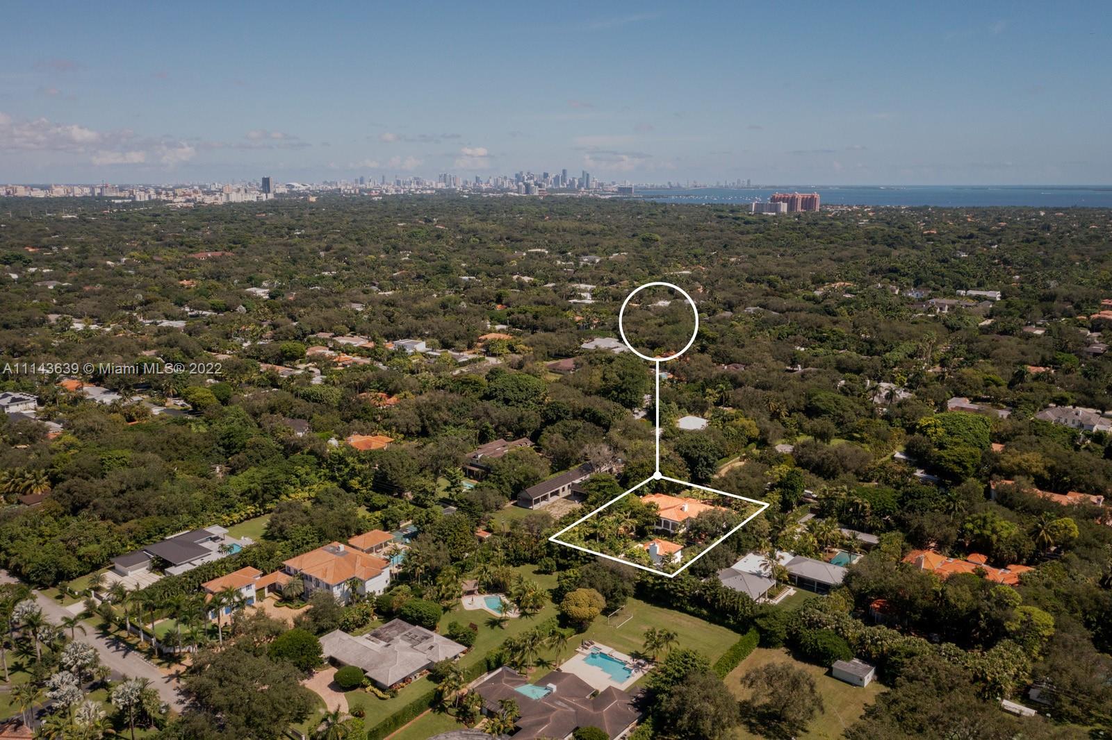 8230 Southwest 53rd Avenue Miami, FL 33143 - Photo 34 of 34 an aerial view of a residential houses with city view