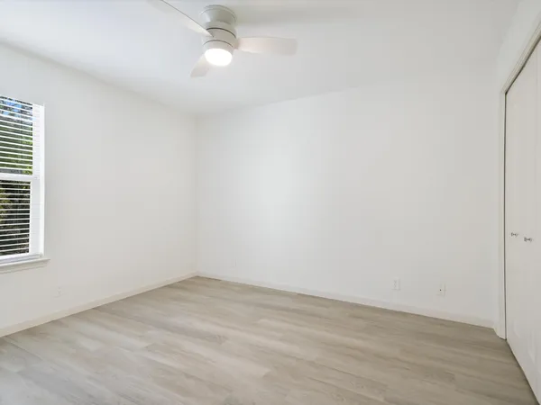 wooden floor in an empty room