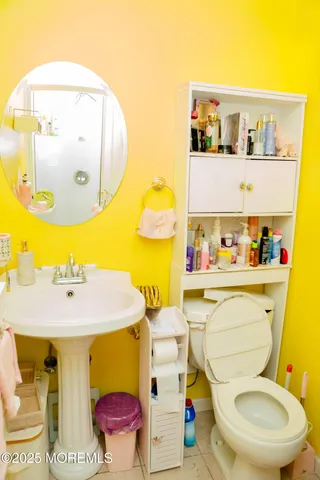 a bathroom with a sink