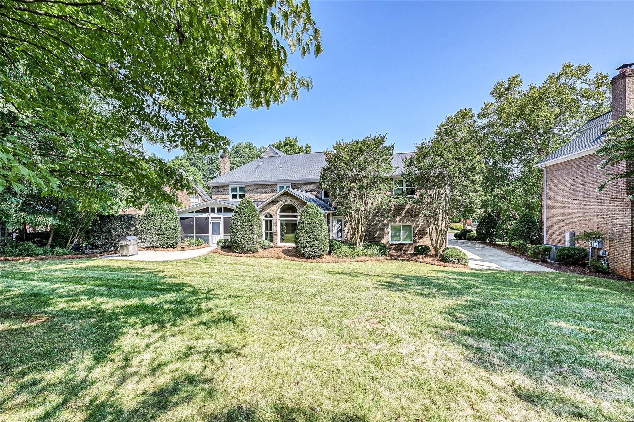4517 Binfords Ridge Road Charlotte, NC 28226 - Photo 44 of 47 a front view of a house with a yard