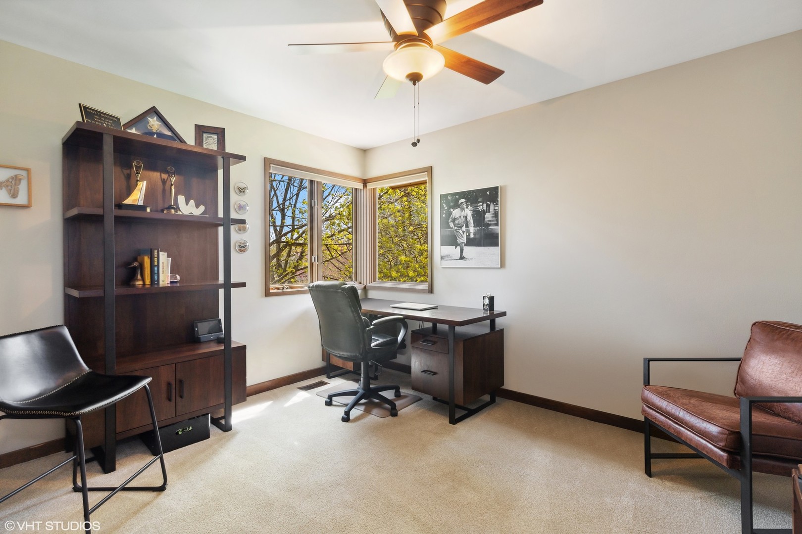 770 Valley Road Lake Forest, IL 60045 - Photo 20 of 29 a view of a workspace with furniture and a window