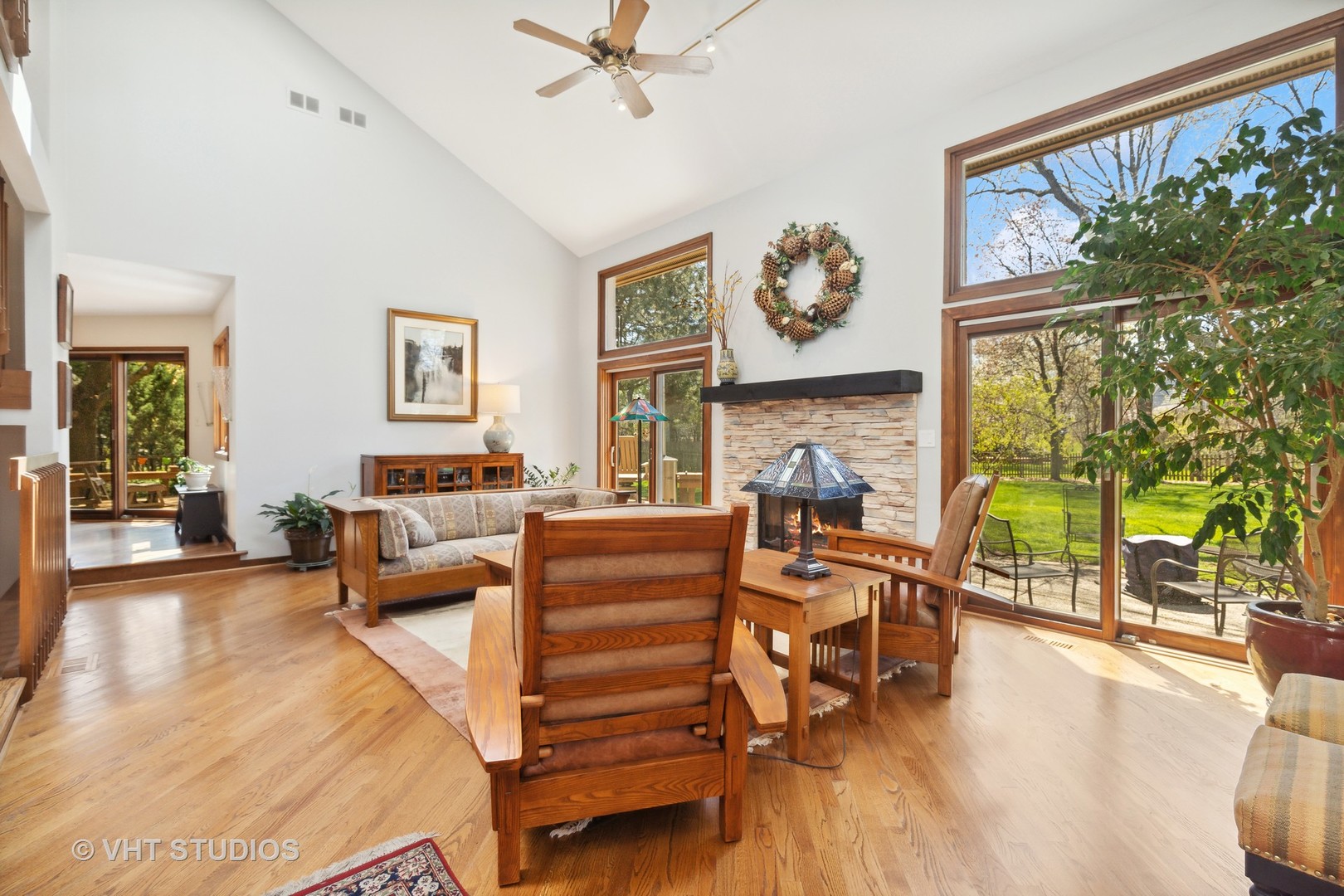 770 Valley Road Lake Forest, IL 60045 - Photo 5 of 29 a living room with furniture and a large window